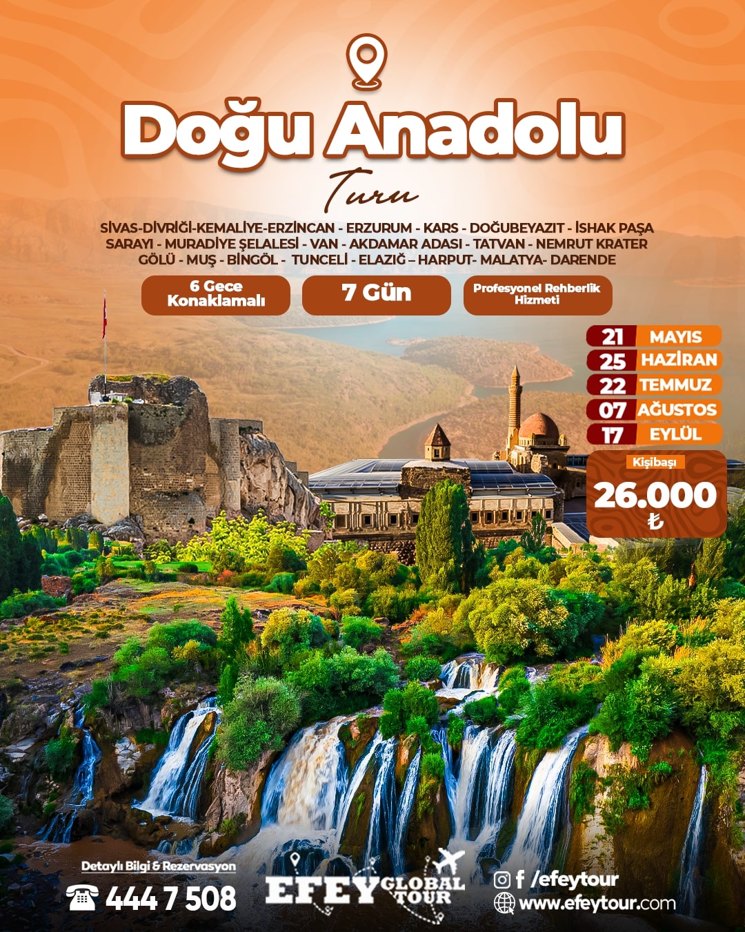 DOĞU ANADOLU TURU