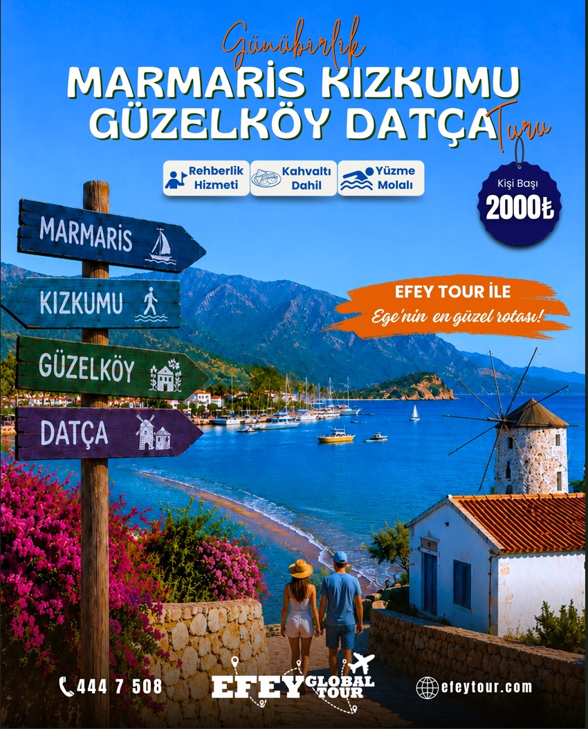 MARMARİS DATÇA GÜZELKÖY TURU