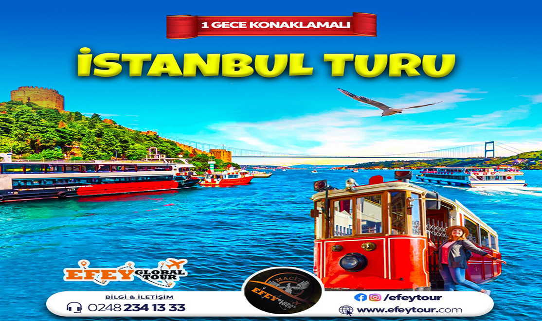 1 GECE KONAKLAMALI  İSTANBUL TURU
