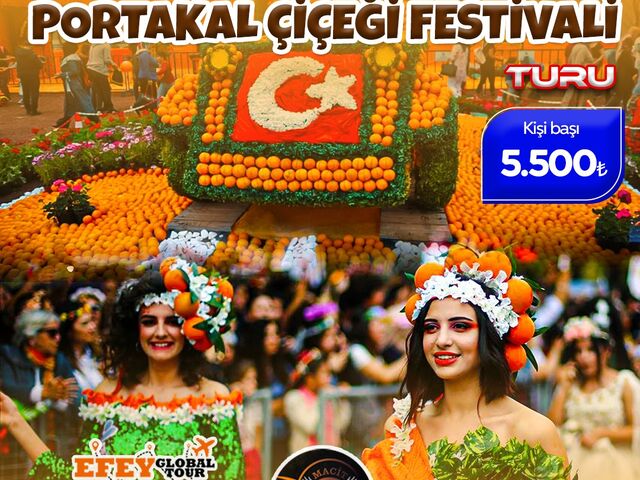 ADANA PORTAKAL ÇİÇEĞİ KARNAVALI TURU