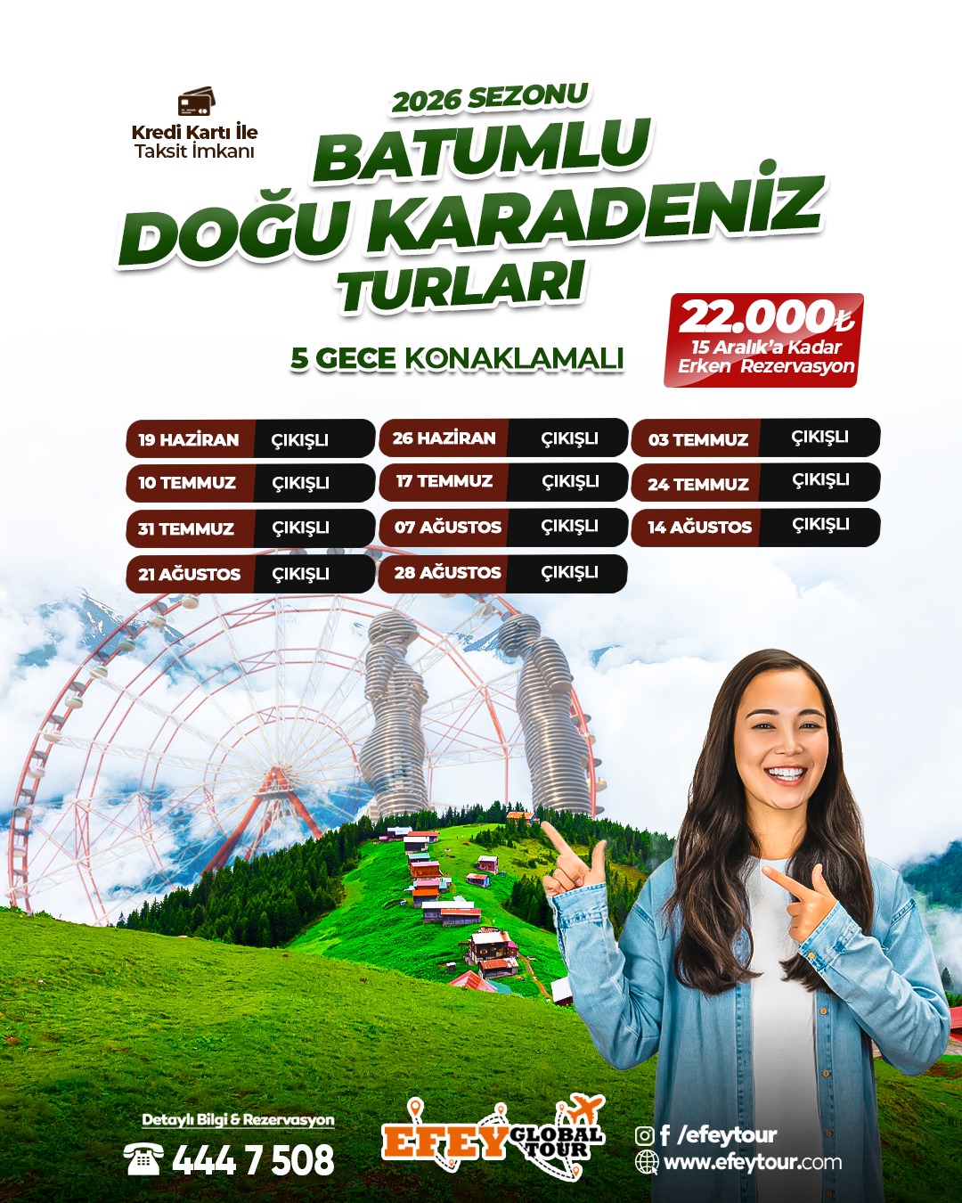BATUMLU DOĞU KARADENİZ TURU